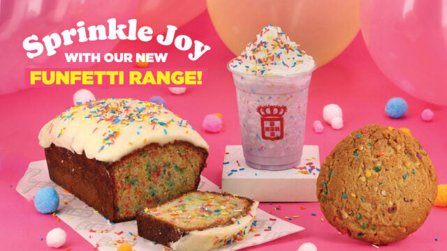 SPRINKLE JOY WITH OUR FUNFETTI RANGE