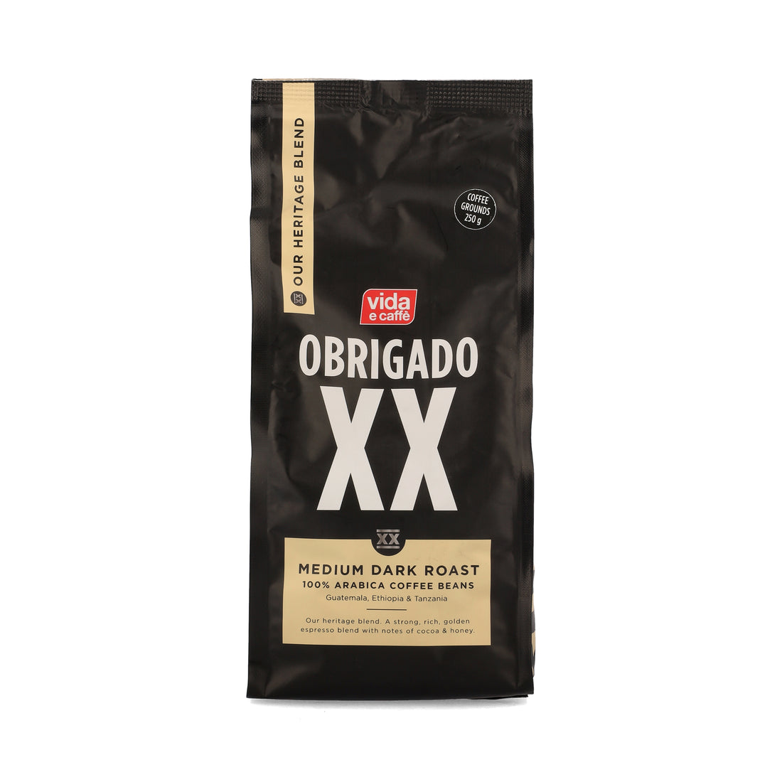 Obrigado XX Coffee Grounds 1 x 250g